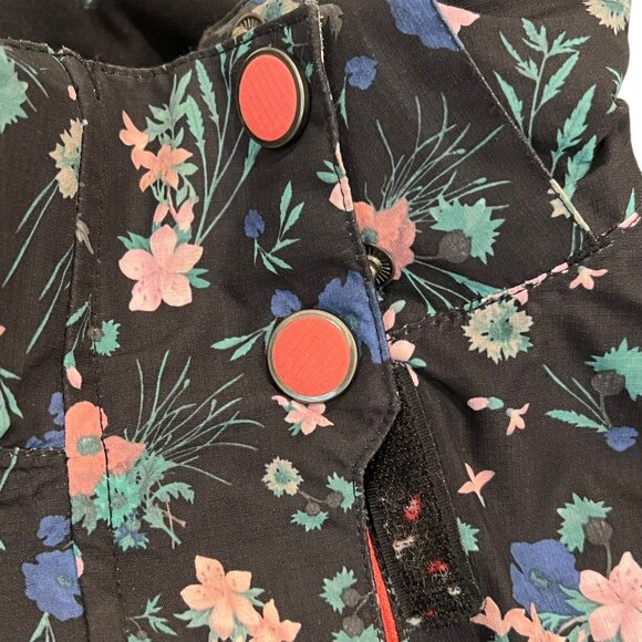 Firefly Reeta GLS V2 Girls Medium (10-12) Floral Aquamax Elite Jacket Multicolor - Picture 7 of 8